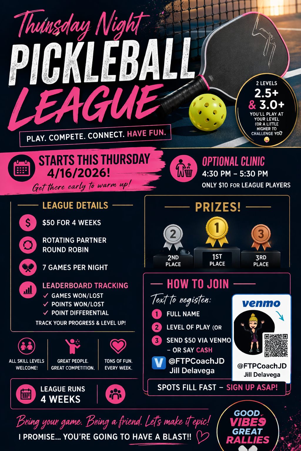 Pickleball Fallbrook Thursday Night League